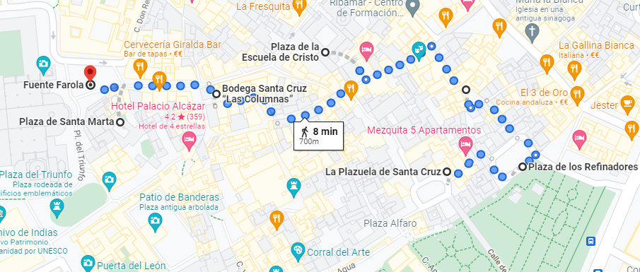 itinerario por el Barrio de Santa Cruz, Sevilla - Foro Andalucía