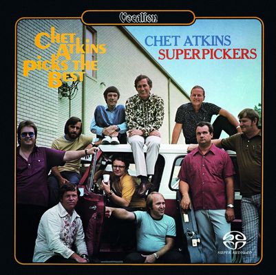 Chet Atkins - Superpickers & Chet Atkins Picks The Best (2018) [Remastered, Hi-Res SACD Rip]