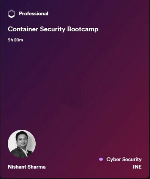 INE - Container Security Bootcamp