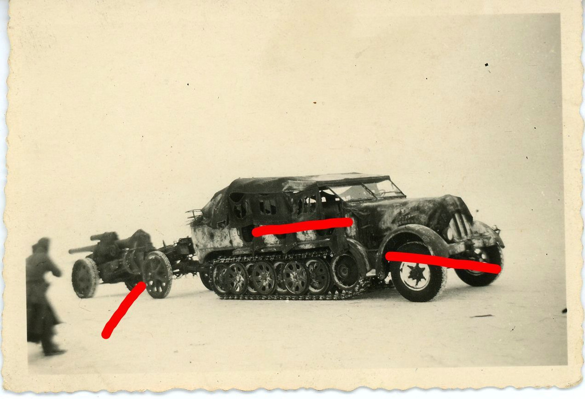 Russland Tarn Camo Artillerie Geschütz Haubitze 