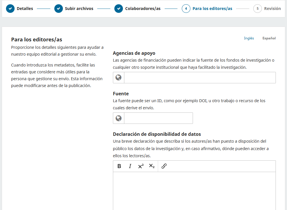 Datasets