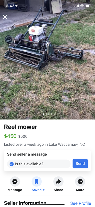 Anyone reel cut with a Locke mower?