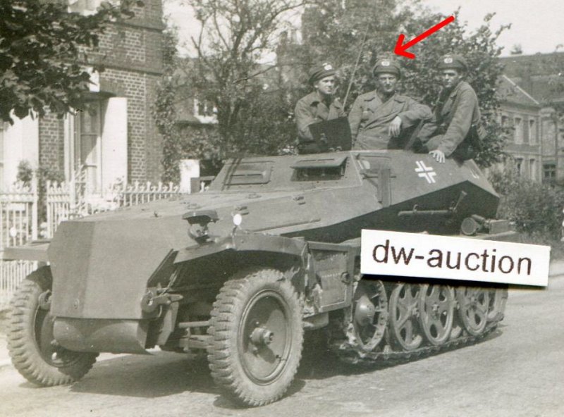Sturmgeschütz Abt. , SdKfz Zugführerwagen , Offi