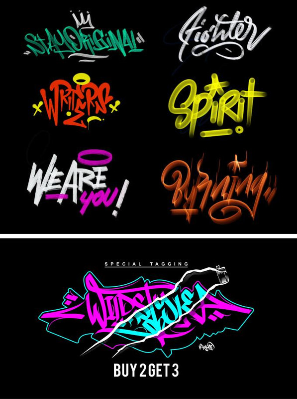 I will draw awesome a with graffiti tagging I will draw awesome a with graffiti tagging