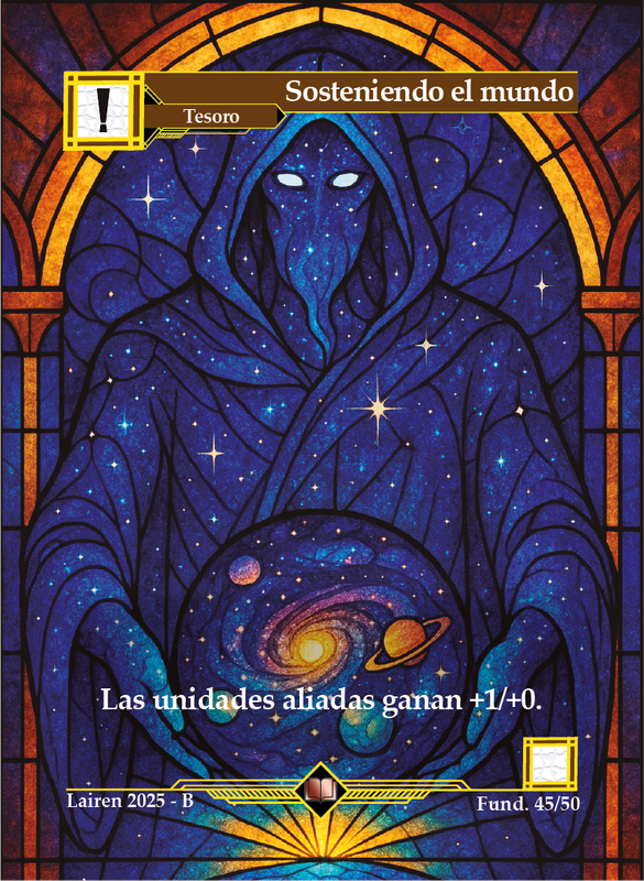 SOSTENIENDO EL MUNDO