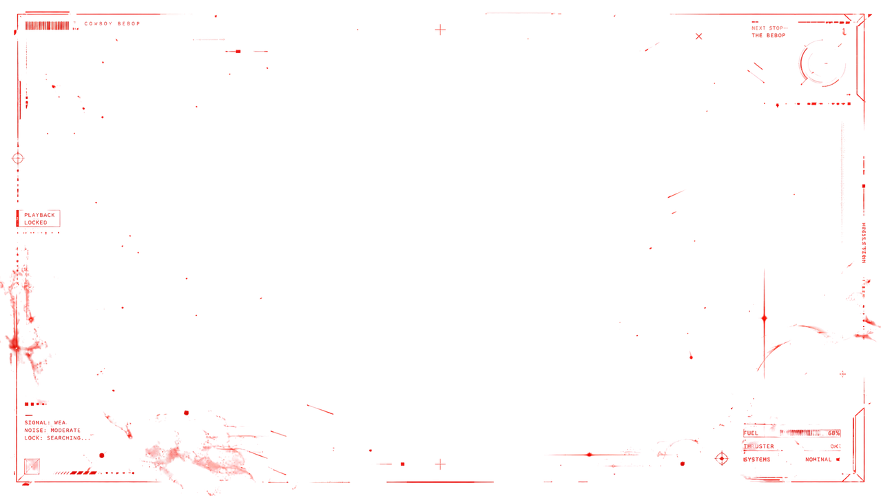 red overlay
