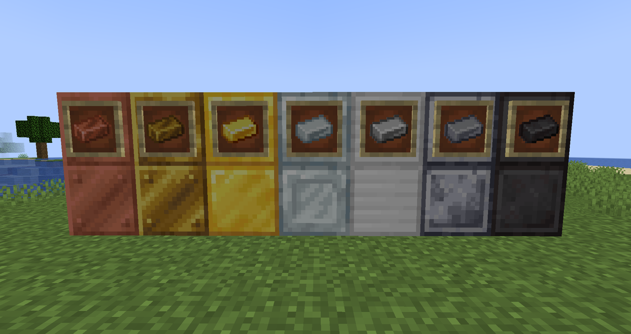 Blocks and Items comparsion