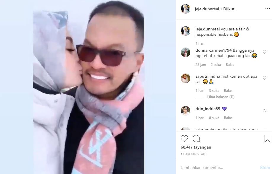 Jennifer Dunn diajak liburan ke Jepang oleh Faisal Haris
