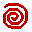red swirl
