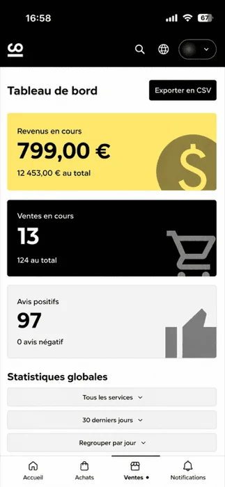 Avis client ComeUp Protocol