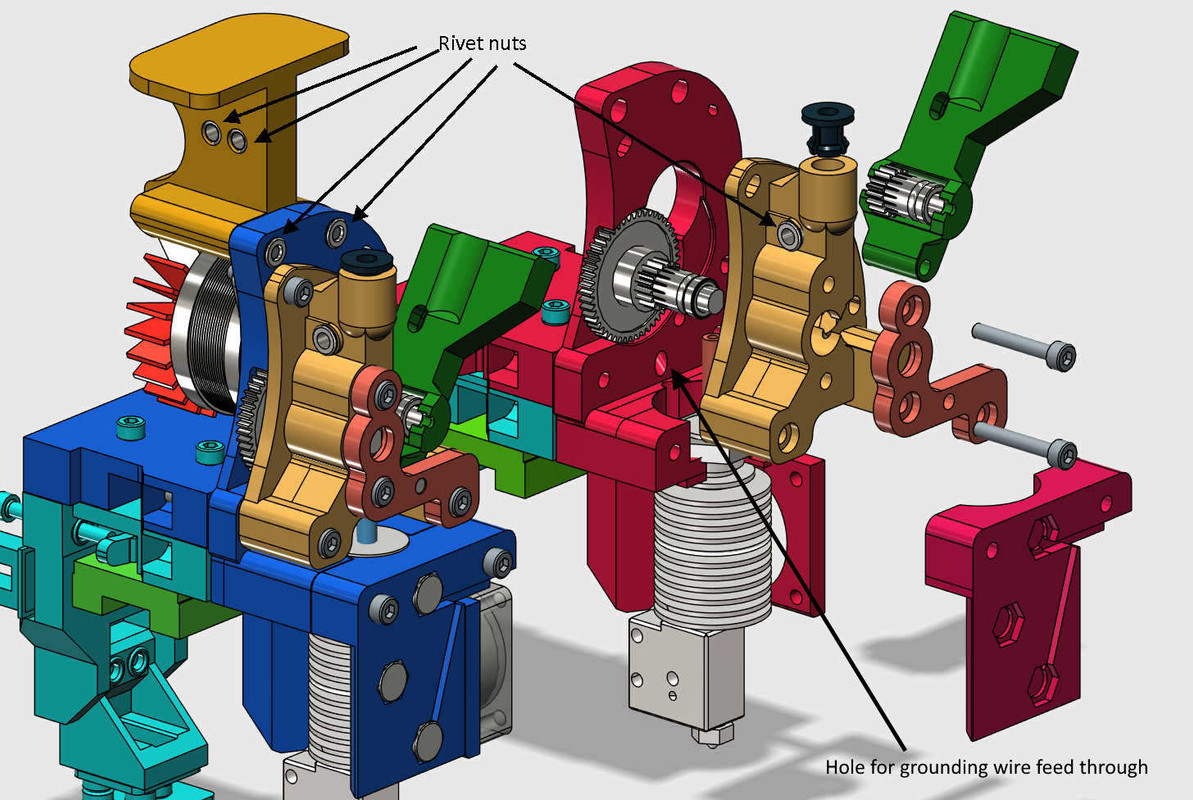 Thingiverse - Core IDX C8(d7) - Converting a Core XY to IDEX by