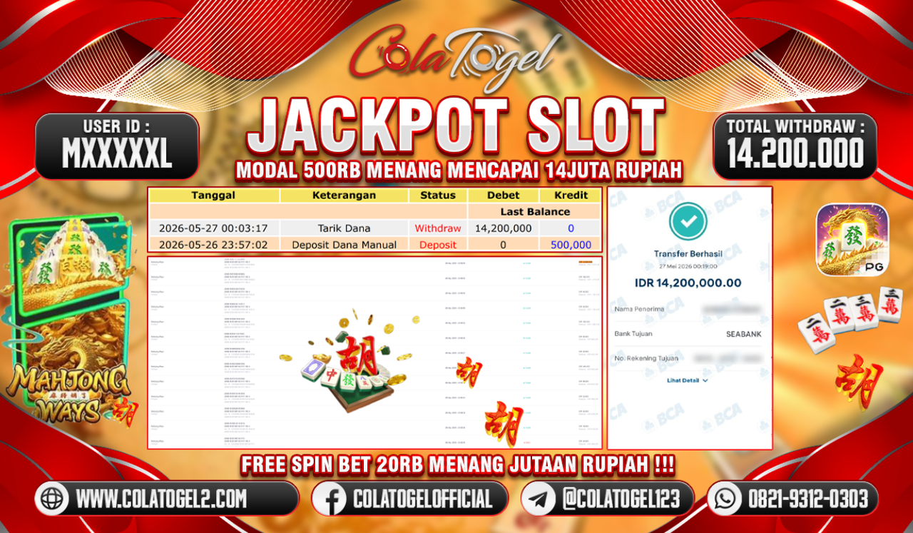 JACKPOT SLOT GACOR!!