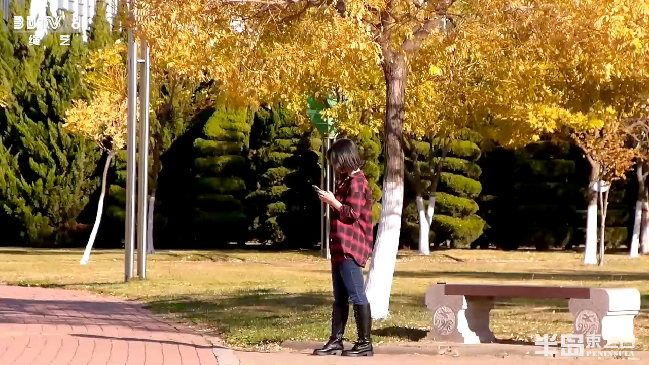 半岛束艺 海语行为艺术，海语广场镣铐长凳展示，遇热心大妈.mp4_20200307_185405.022