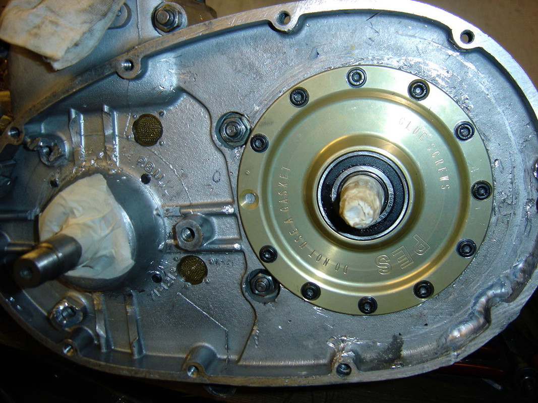 Outboard bearing support extra screws