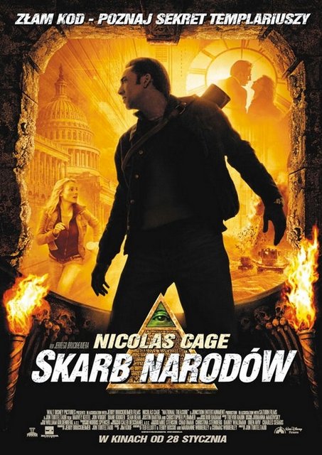 Skarb Narodów / National Treasure (2004) MULTi.2160p.DSNP.WEB-DL.H.265.HDR.DD.5.1-fHD / POLSKI LEKTOR i NAPISY