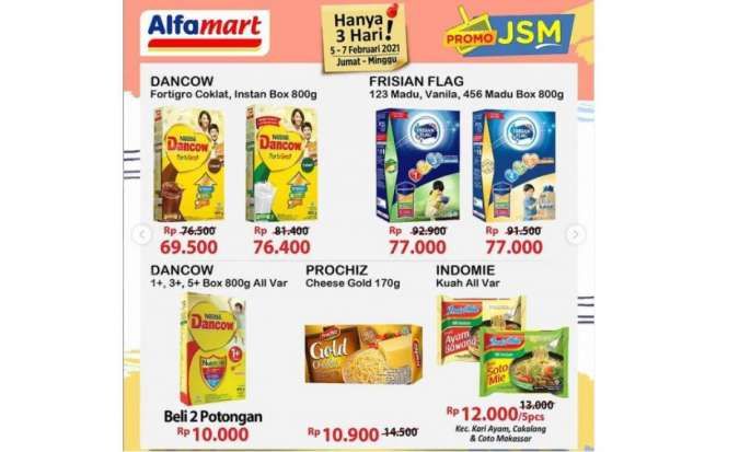 Katalog Promo JSM Alfamart 5-7 Februari 2021