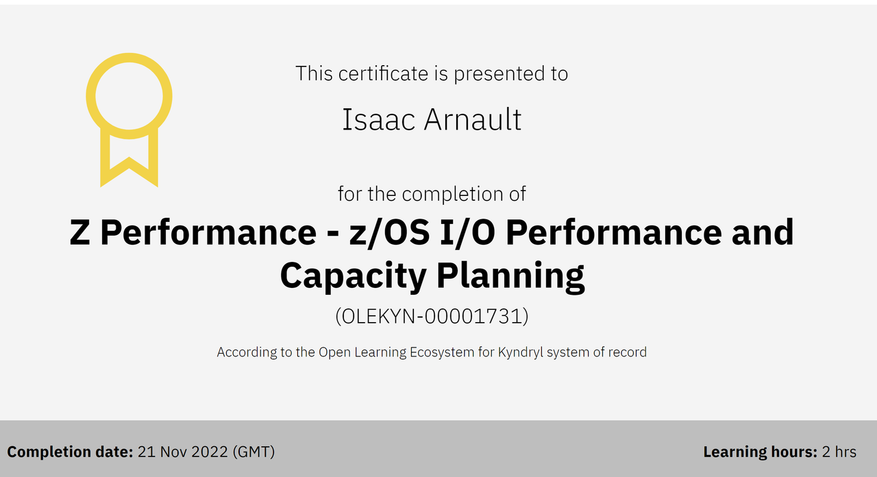 Z Performance and Capacity Planning