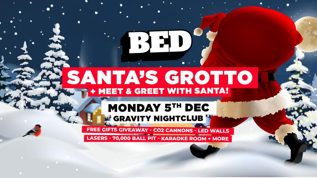 bed-santa-s-grotto