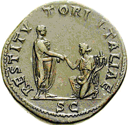 Glosario de monedas romanas. ITALIA. 11