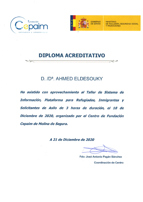 Taller de sistema de información plataforma para Refugiados, inmigrantes y Solicitantes de Asilo (SI