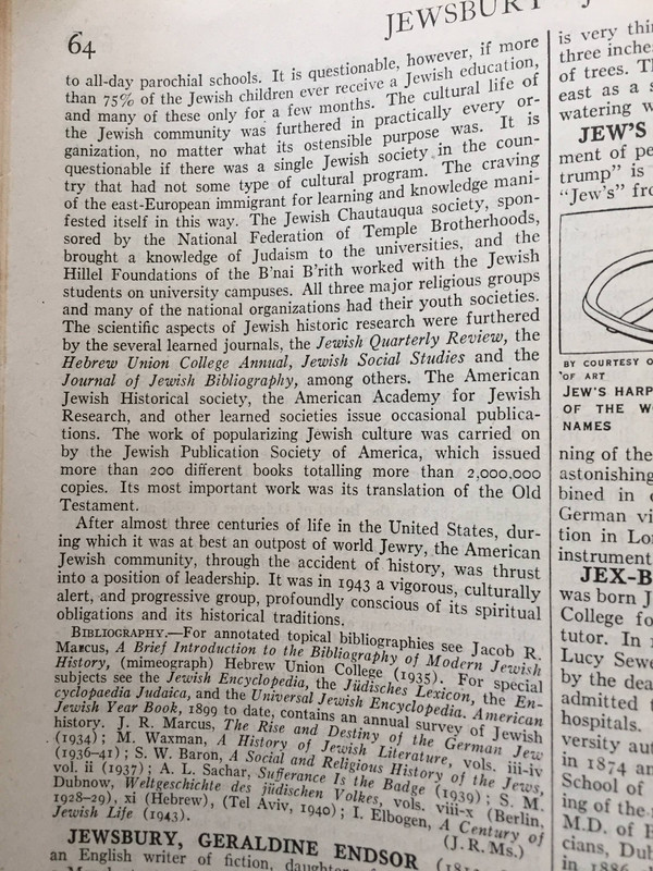 jews entry