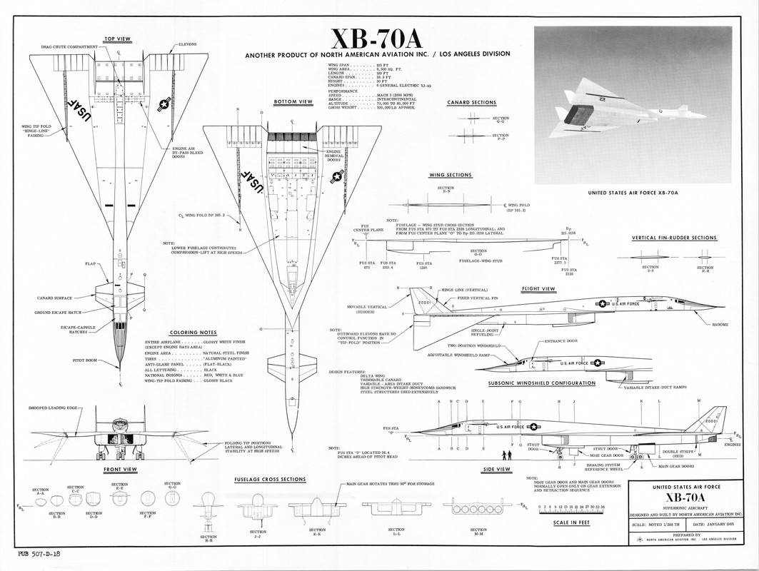 North American XB-70A