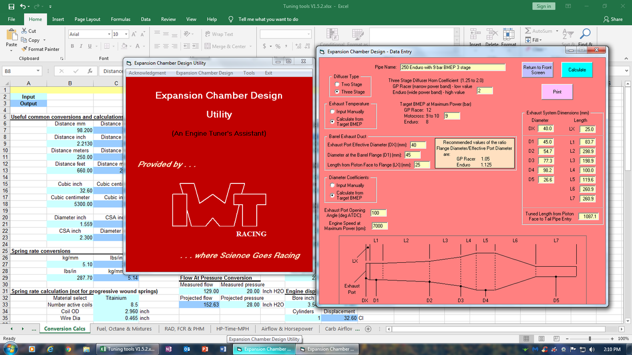 Critique this expansion chamber design Motorcycle Engineering & Fabrication ThumperTalk