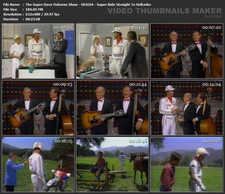 The Super Dave Osborne Show - S01E04 - Super Ride Straight To Hell.mkv