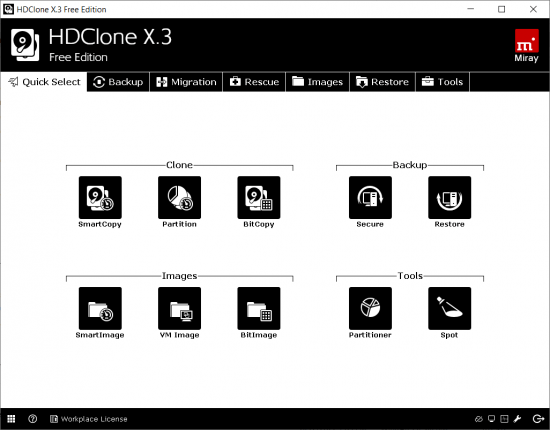 HDClone Pro v12.0.6 (x64) BootCD