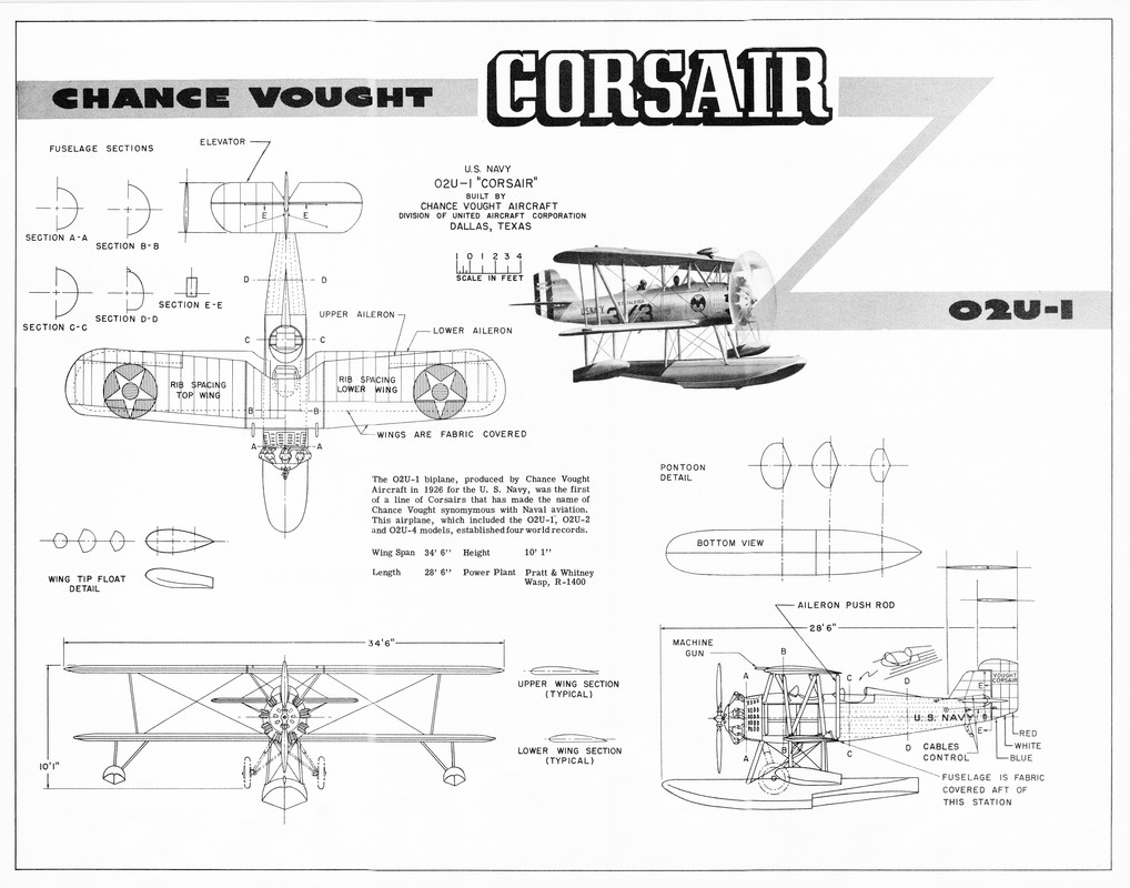 Chance Vought O2U-1 Corsair