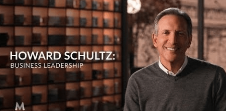 Masterclass - Howard Schultz on leading a Value-ased Business