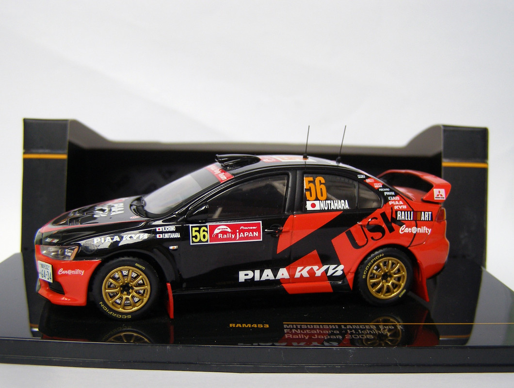 Mitsubishi Lancer EVO X WRC 2008 Japan Nutahara (1)