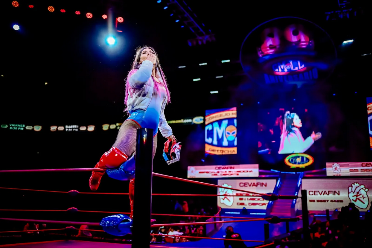 ‘Luchar en México, más difícil que en la WWE’: Catalina García