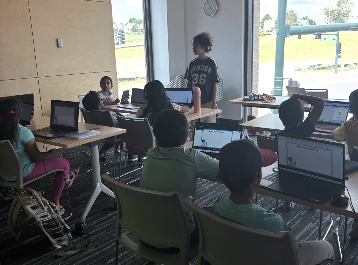 Code Orbit Hosts Summer Break Session at Douglas County Library, Parker Colorado