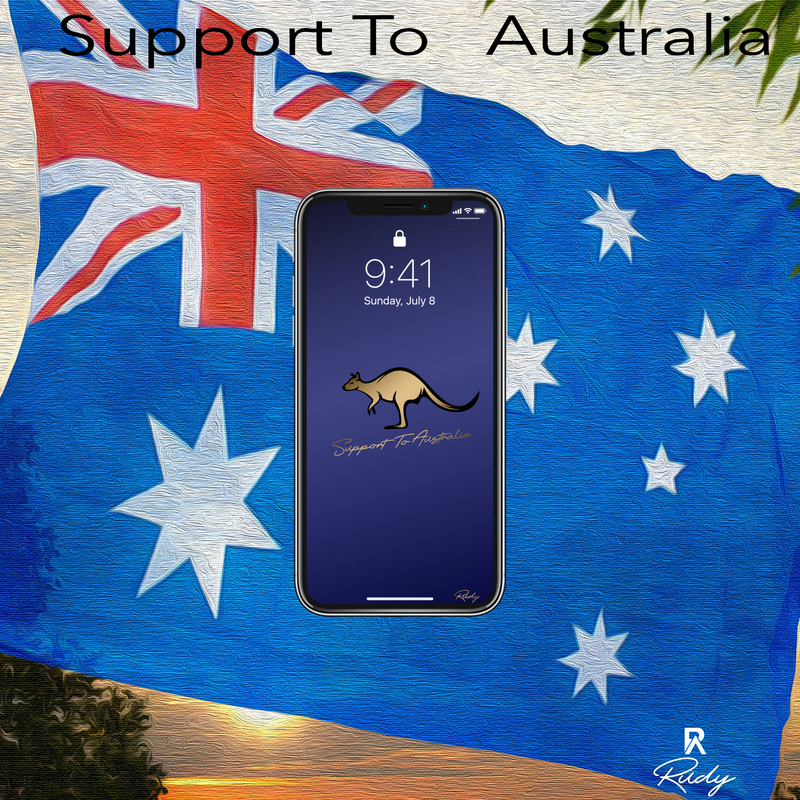 mock up support to australia