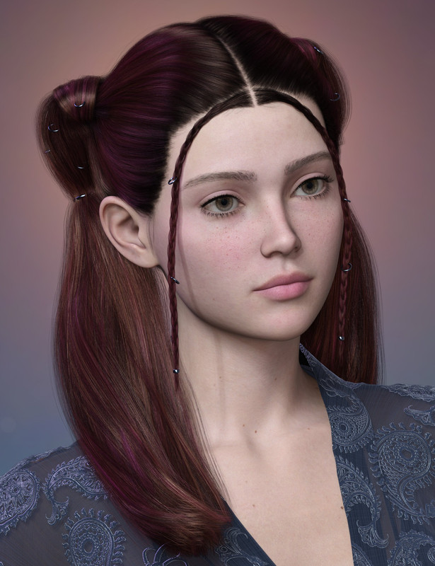Spica Hair for Genesis 9