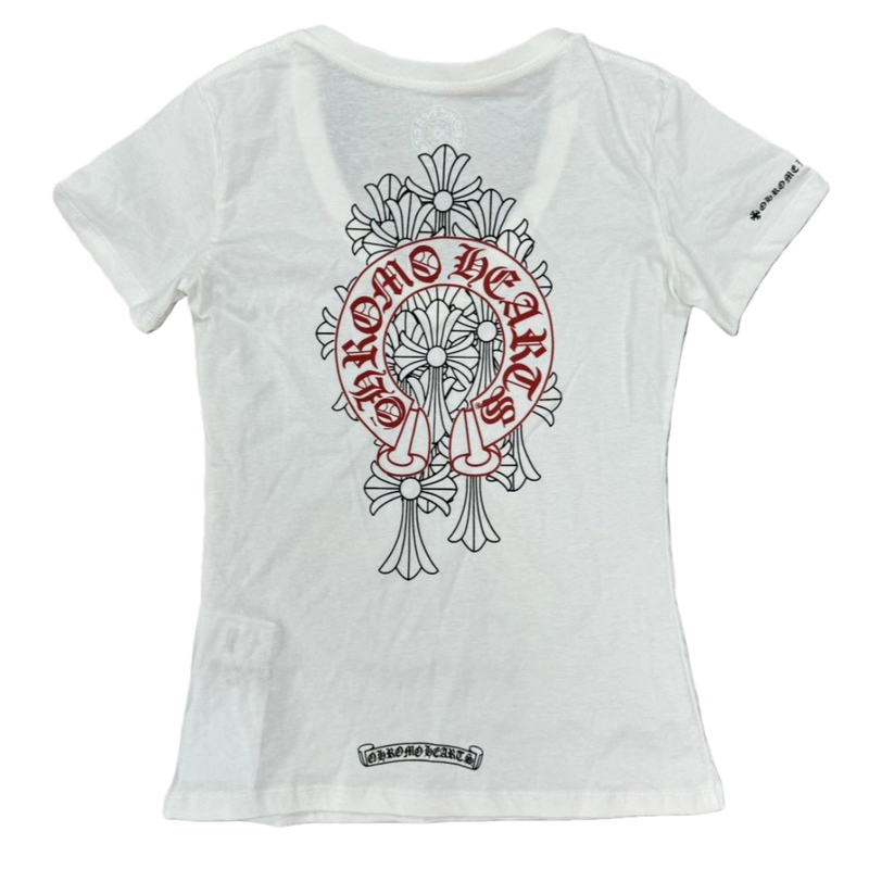 Chrome Hearts V-neck T-Shirt