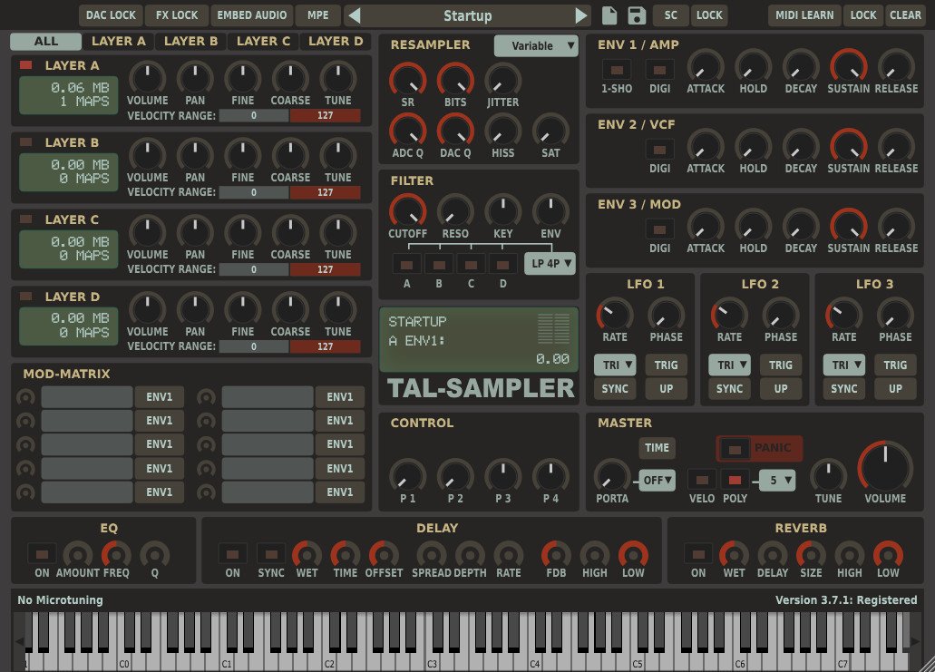 Togu Audio Line TAL-Sampler 3.7.1