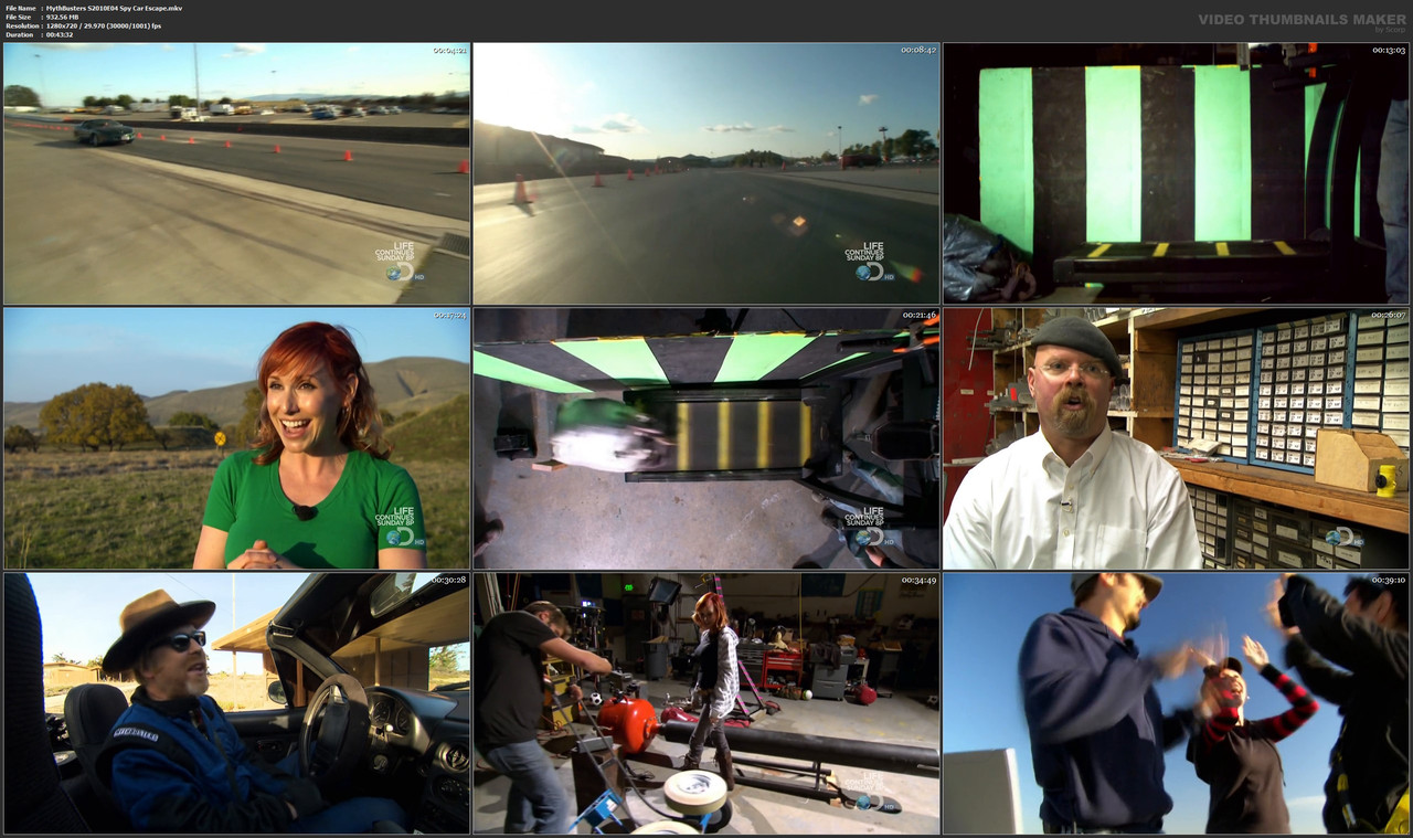 MythBusters S2010E04 Spy Car Escape.mkv