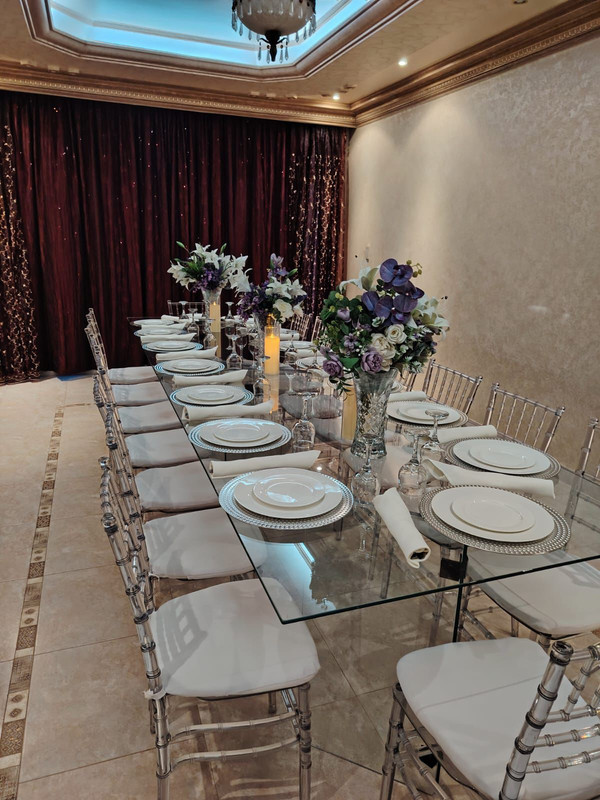 طاولات دائرية للمناسبات