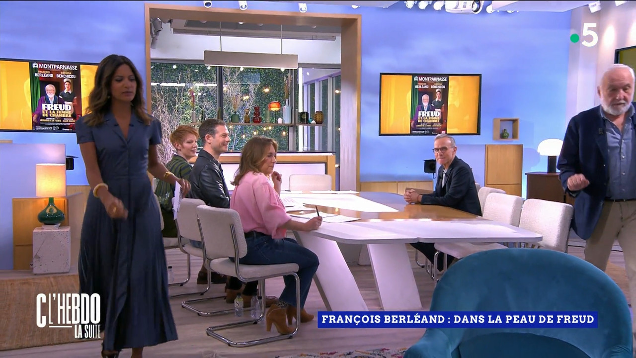 C l'hebdo la suite - Saison 8 - Invités François Berléand, Philippe Besson, Luci..._France 5_2024_03