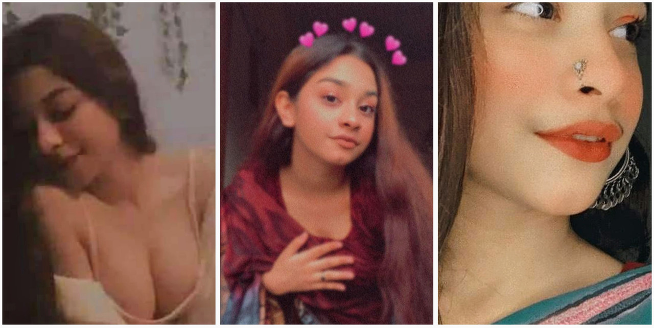 Beautiful GF Showing And Pressing Her Boobs