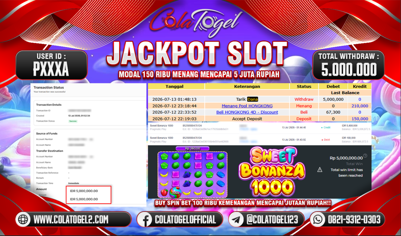 JACKPOT SLOT GACOR!!