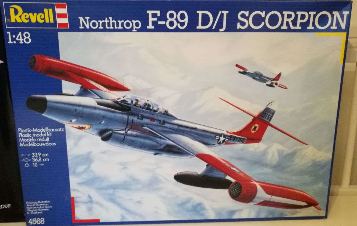 Revell 1/48 F-89D Scorpion - Work in Progress - Aircraft Revell 1/48 F-89D Scorpion - Work in Progress - Aircraft