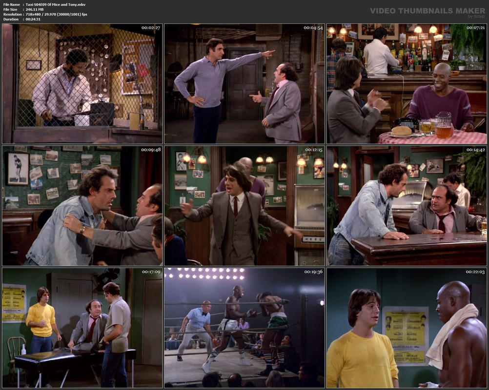 Taxi S04E09 Of Mice and Tony.mkv