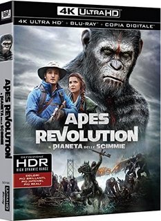 Apes Revolution - Il pianeta delle scimmie (2014) .mkv UHD VU 2160p HEVC HDR DTS-HD MA 7.1 ENG DTS 5.1 ITA ENG AC3 5.1 ITA