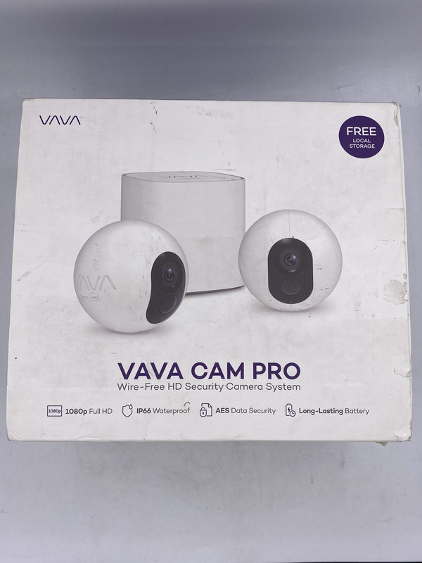 VAVA VA-HS003 CAM PRO 1080 WIRE-FREE HD SECURITY CAMERA SYSTEM