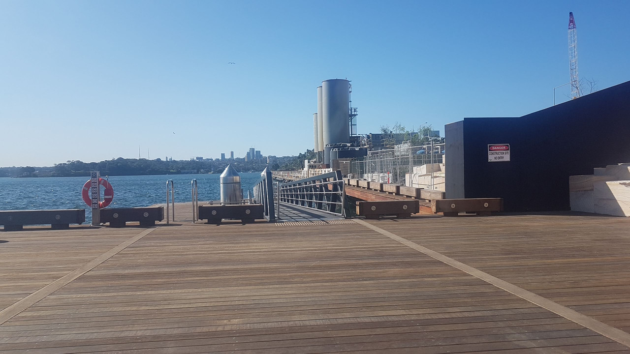The waterside area of the Barangaroo casino is now open. It's due to be
