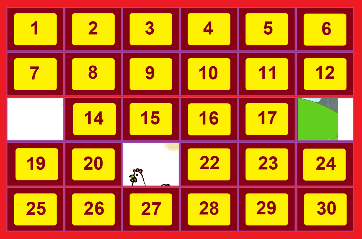 Classic Concentration Game One Puzzle