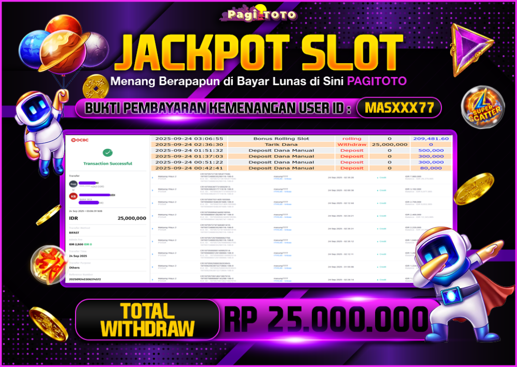 HAPPY JACKPOT MEMBER PAGITOTO MAHJONG WAYS  2 Rp 25.000.000-, - LUNAS